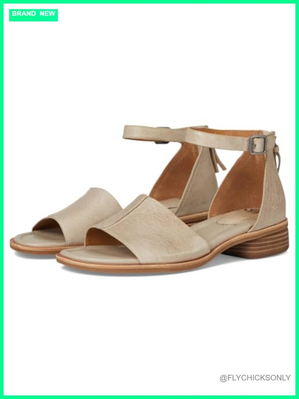 Sofft Faxyn Leather Heeled Sandals with Ankle Strap and Zip Closure